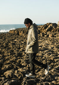 Parka Classique Imperméable Khaki